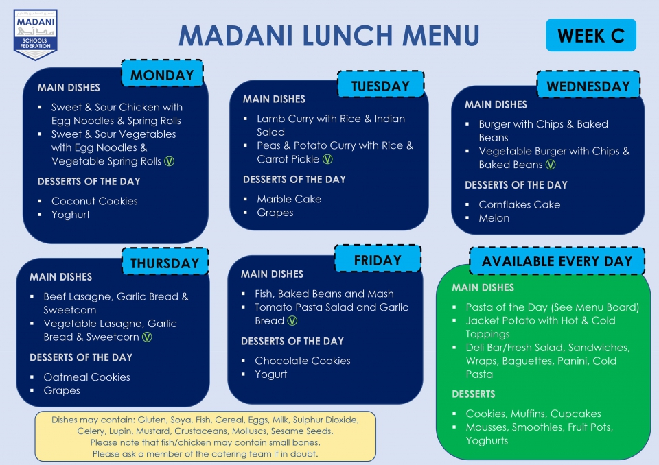 Madani International School Calendar 2024