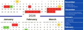 ProLingua international School Calendar 2026
